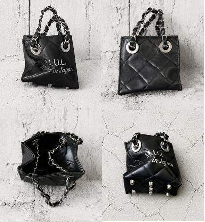 【2026/9月MUL展示会】【予約】MUL164-284 SHOPPER10 形状記憶レザー ブラックキルティング型押し (20260912)