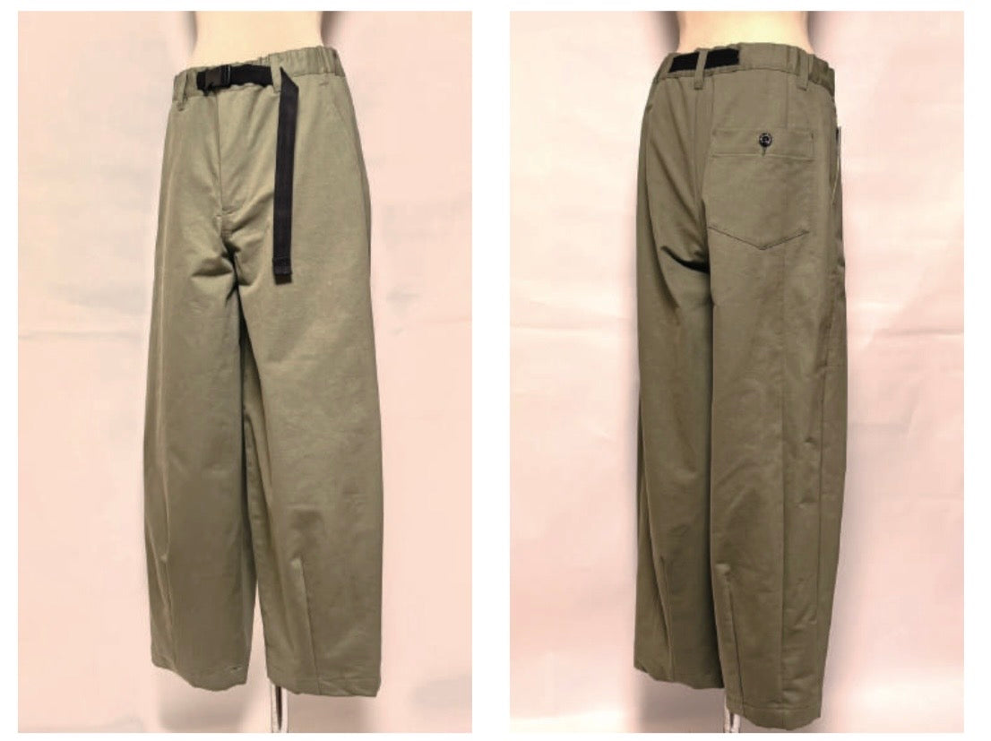 【予約】【2月下旬入荷予定】 1% USU展示会 721-MP-27ST テーパードチノパンツ 2027 SPRING (20261007)
