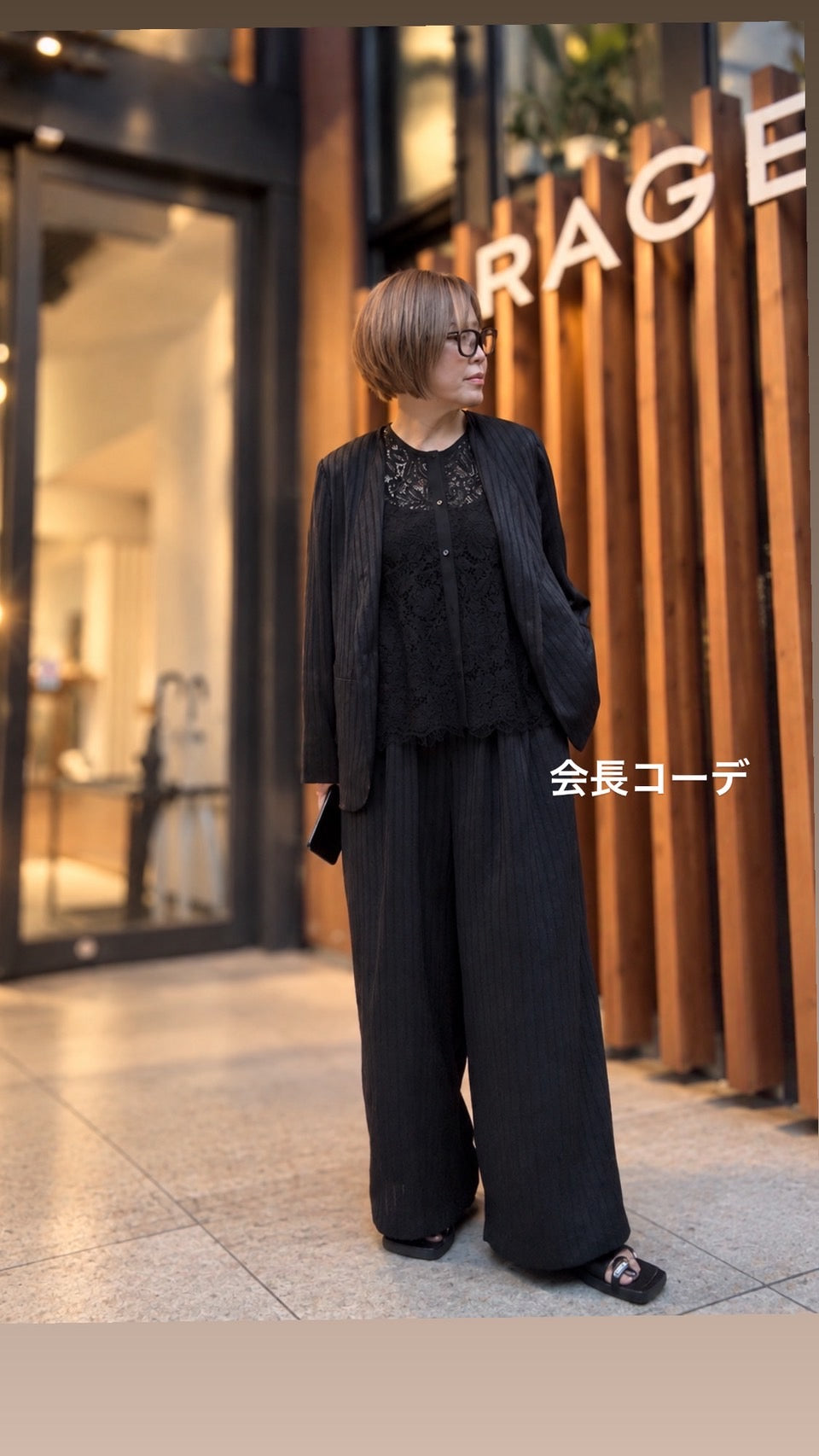 【予約】【2月下旬入荷予定】GOOD VIEW DESIGN展示会 GVDJK-27001 サテンストライプノーカラージャケット 2027/Spring collection (20261006GVD)