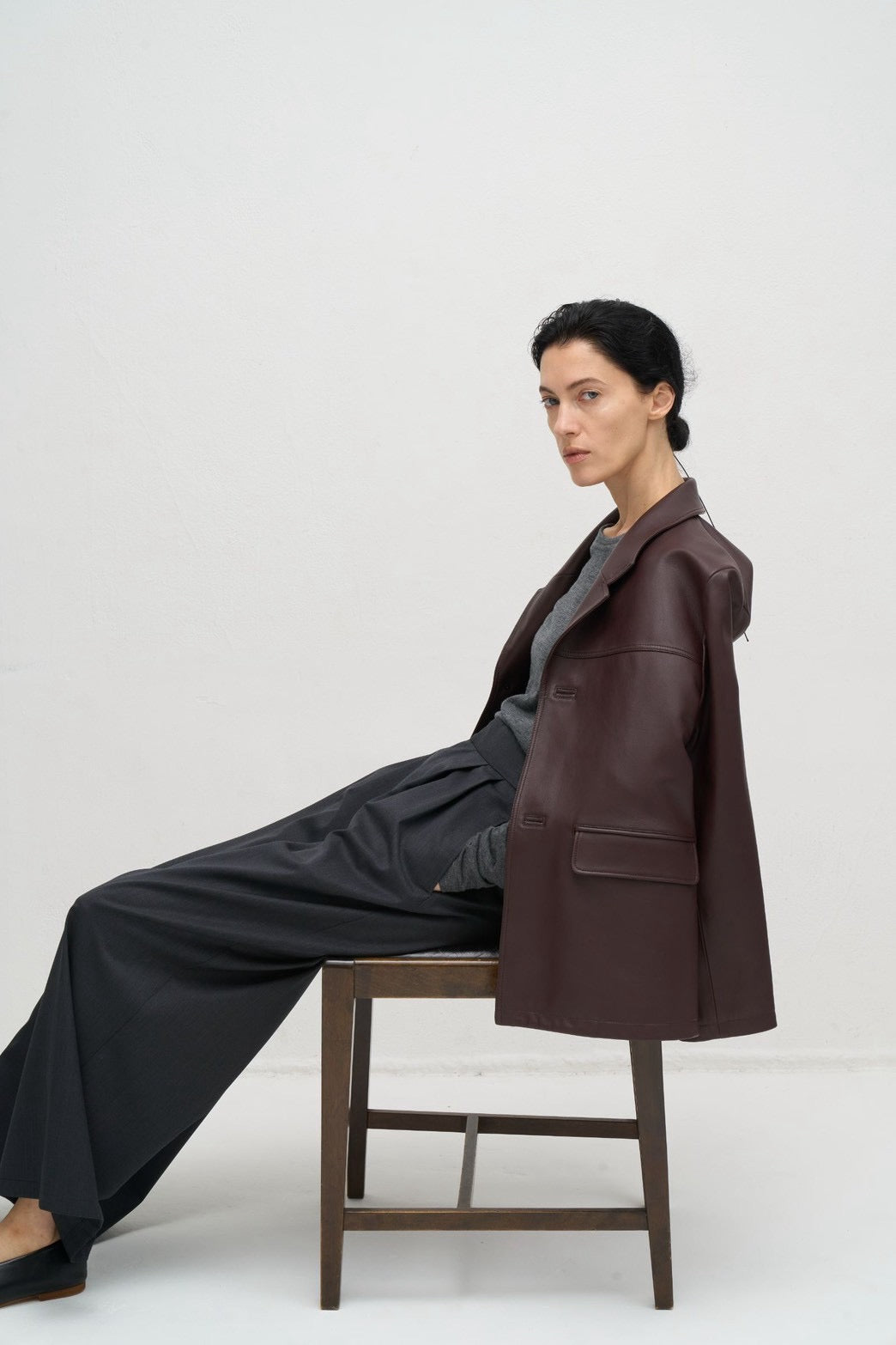 【予約】【1月下旬入荷予定】 WYTE 展示会 13-10820 ソフトラムレザージャケット SPRING/SUMMER 2027 COLLECTION (20261014)