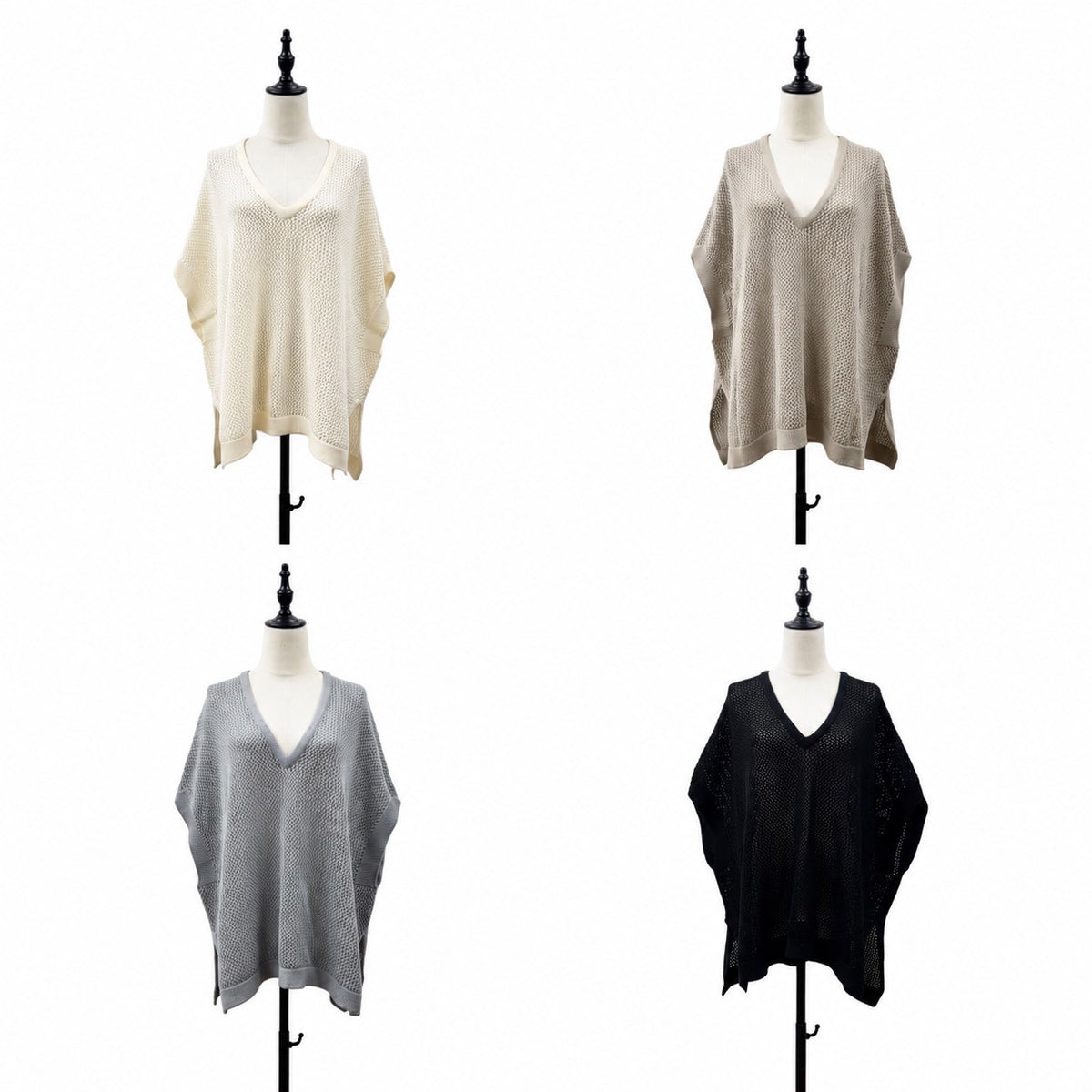 【予約】【2月中旬入荷予定】 siro 展示会 R713101 Vネックメッシュベスト SPRING/SUMMER (0261015)