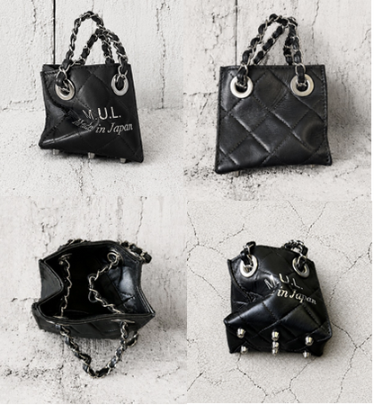 【2026/9月MUL展示会】【予約】MUL164-284  　SHOPPER10 　形状記憶レザー　ブラックキルティング型押し　　(20260912)