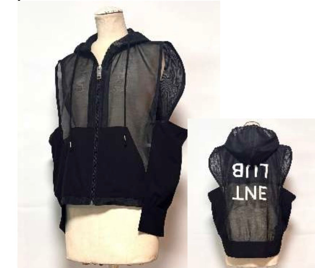 【予約】【2月下旬入荷予定】  1% USU展示会　27S-B-9  オーガン刺繍ベスト　2027 SPRING　(20261007)