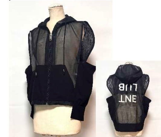 【予約】【2月下旬入荷予定】  1% USU展示会　27S-B-9  オーガン刺繍ベスト　2027 SPRING　(20261007)