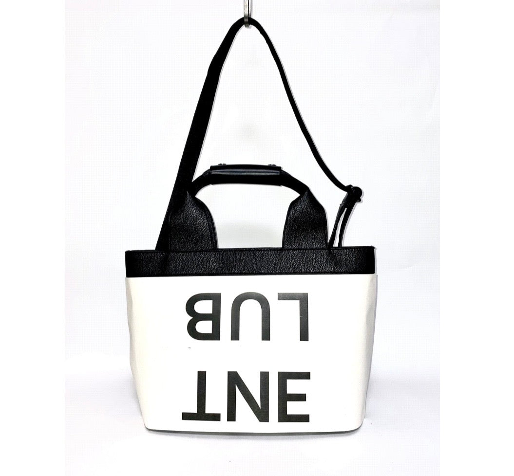 【予約】【3月下旬入荷予定】  1% USU展示会　721-AB-03　ロゴ刺繍トートバック  2027 SPRING　(20261007)