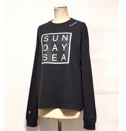 【予約】【2月下旬入荷予定】  1% USU展示会　27S-MT-7       SUNDAYプリントロングスリーブTシャツ　  2027 SPRING　(20261007)