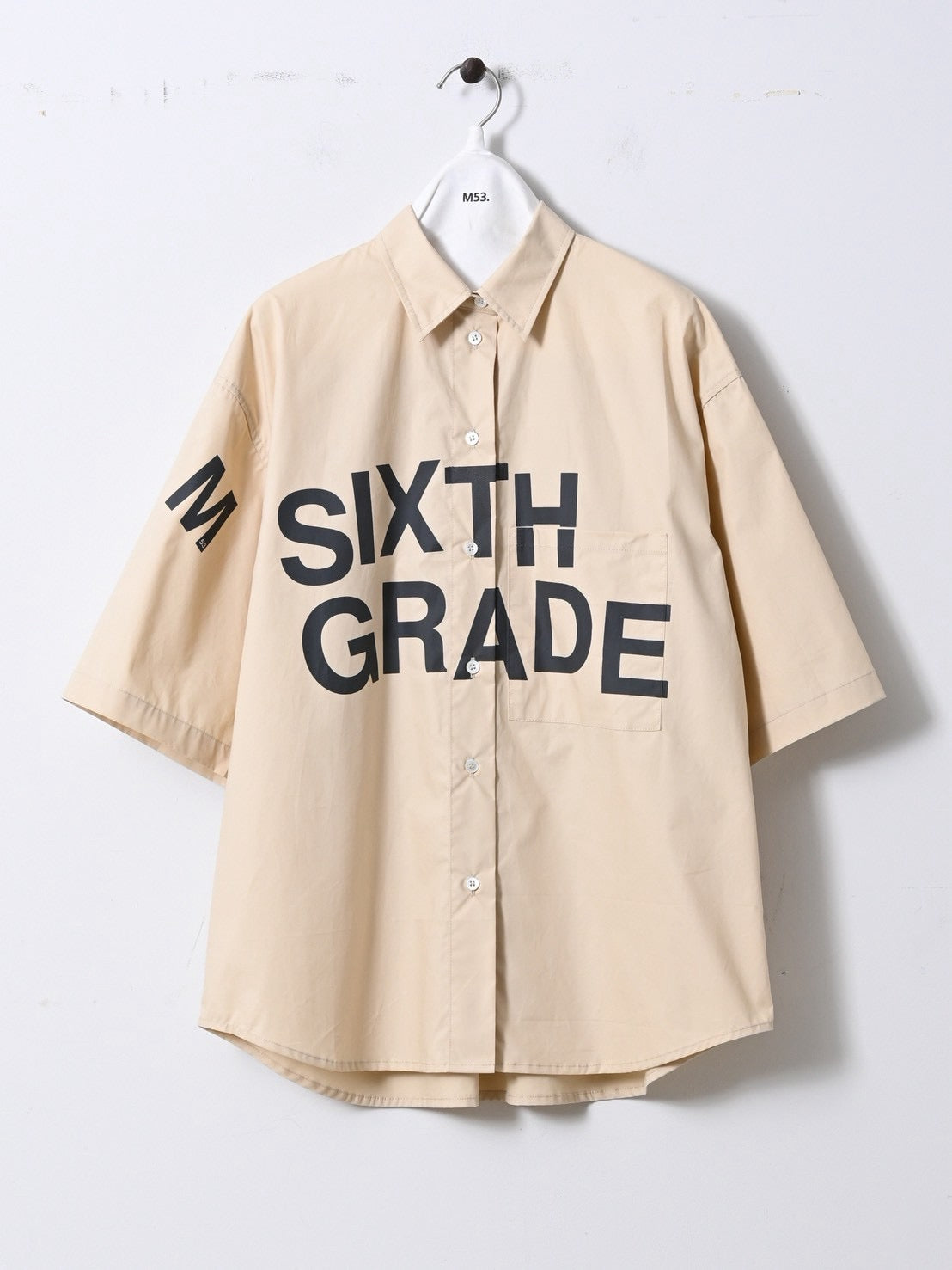 【予約】【3月下旬入荷予定】   M53. 展示会　MSH-037    SIXTH GRADEシャツ　issue24  　 (20261013)