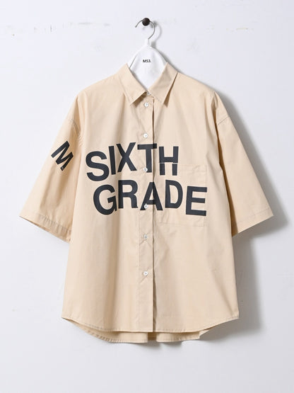 【予約】【3月下旬入荷予定】   M53. 展示会　MSH-037    SIXTH GRADEシャツ　issue24  　 (20261013)