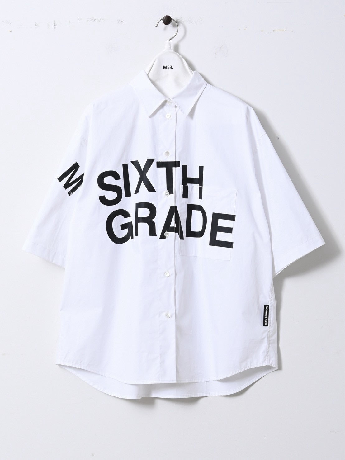 【予約】【3月下旬入荷予定】   M53. 展示会　MSH-037    SIXTH GRADEシャツ　issue24  　 (20261013)
