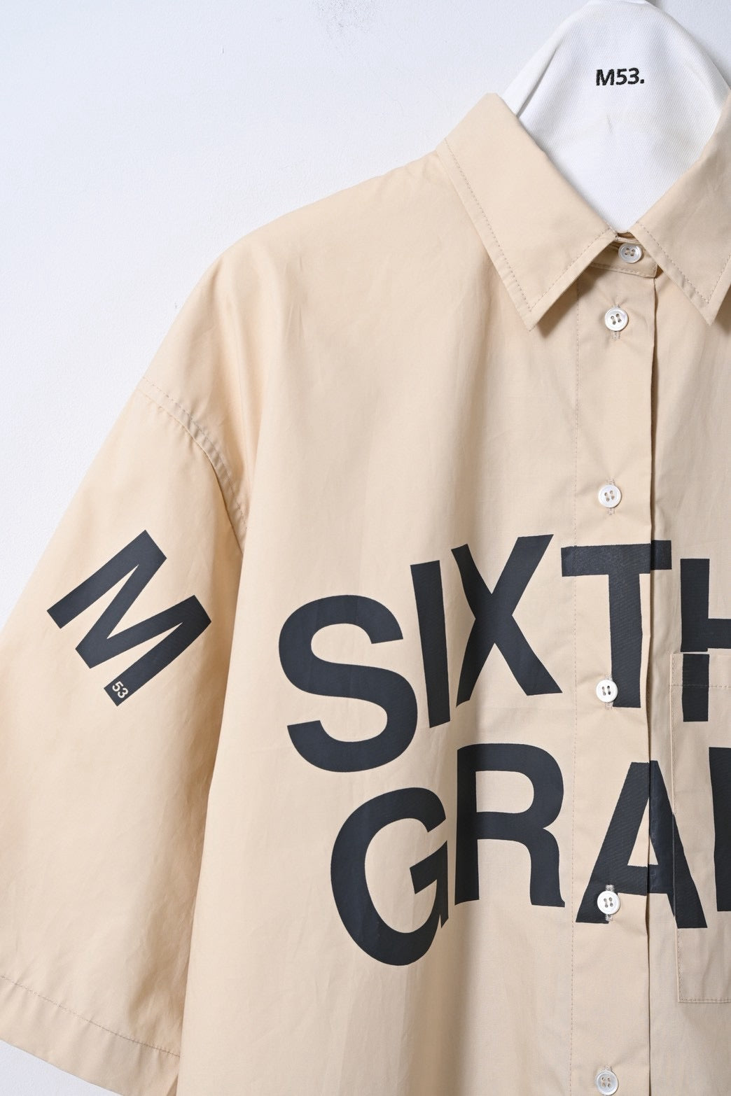 【予約】【3月下旬入荷予定】   M53. 展示会　MSH-037    SIXTH GRADEシャツ　issue24  　 (20261013)