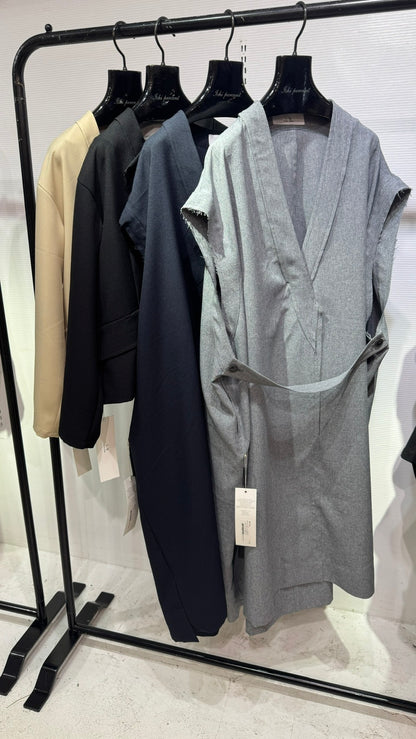 【予約】【2月下旬入荷予定】  1% USU展示会　27S-O-18  PEトロワンピース　2027 SPRING　(20261007)