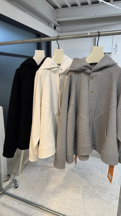 【予約】【1月下旬入荷予定】  1% USU展示会　27S-MT-35  　Ｔ/Cダンボールパーカー  2027 SPRING　(20261007)
