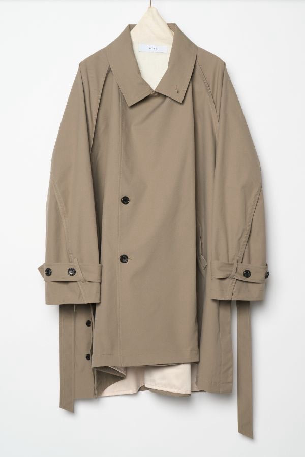 【予約】【1月下旬入荷予定】   WYTE 展示会　13-10420    ソロナシングルトレンチコート   SPRING/SUMMER 2027 COLLECTION (20261014)