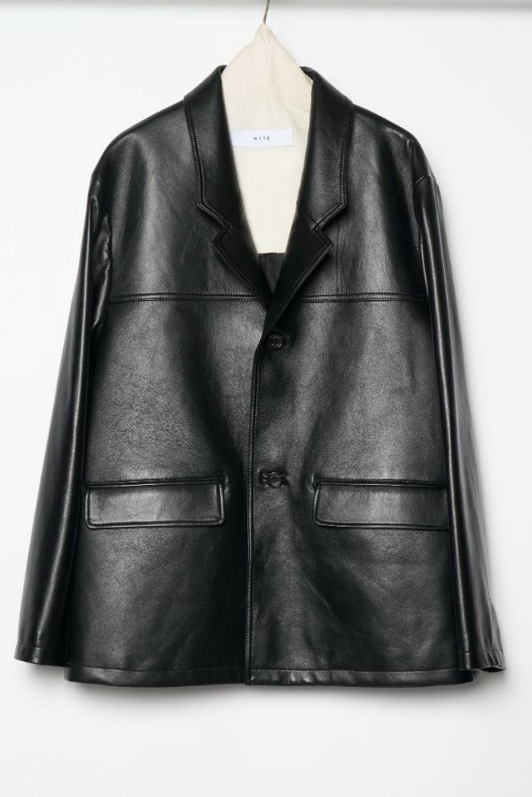 【予約】【1月下旬入荷予定】   WYTE 展示会　13-10820    ソフトラムレザージャケット   SPRING/SUMMER 2027 COLLECTION (20261014)