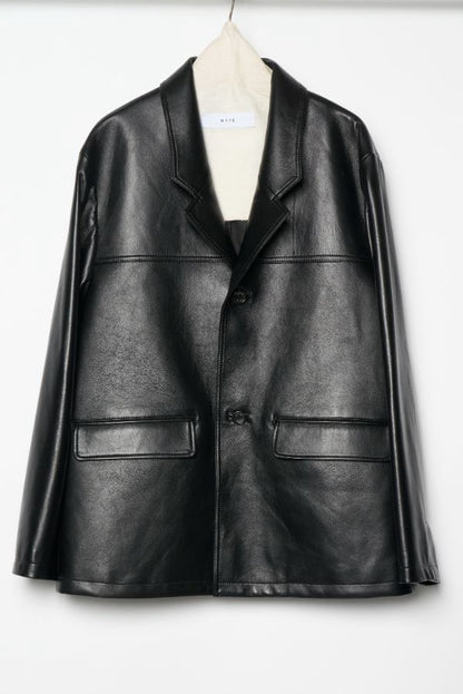 【予約】【1月下旬入荷予定】   WYTE 展示会　13-10820    ソフトラムレザージャケット   SPRING/SUMMER 2027 COLLECTION (20261014)