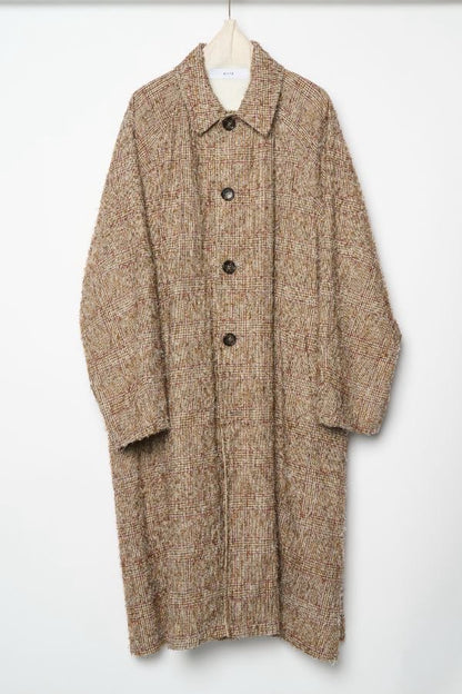 【予約】【２月下旬入荷予定】   WYTE 展示会　13-11220    リバーシブルフォークチェックコート   SPRING/SUMMER 2027 COLLECTION (20261014)