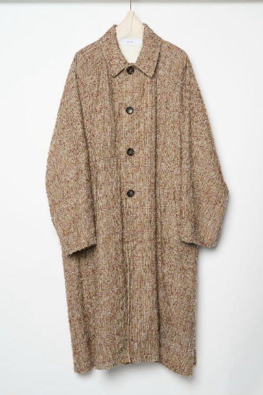 【予約】【２月下旬入荷予定】   WYTE 展示会　13-11220    リバーシブルフォークチェックコート   SPRING/SUMMER 2027 COLLECTION (20261014)