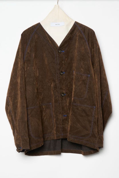 【予約】【2月下旬入荷予定】   WYTE 展示会　13-11120      カバーオールコーデュロイジャケット　　  SPRING/SUMMER 2027 COLLECTION (20261014)