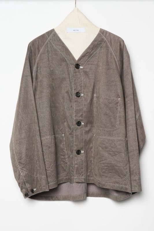 【予約】【2月下旬入荷予定】   WYTE 展示会　13-11120      カバーオールコーデュロイジャケット　　  SPRING/SUMMER 2027 COLLECTION (20261014)