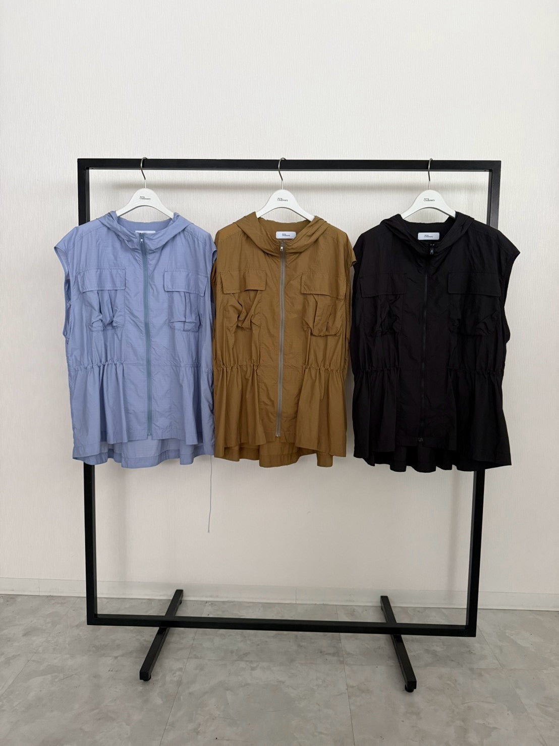【予約】【2月下旬入荷予定】   オーディナリー 展示会　BO27-803V   リップストップフーディベスト   SPRING/SUMMER 2027 vol.1