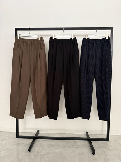 【予約】【1月下旬入荷予定】   オーディナリー 展示会　BO27-806P   2タックテーパードパンツ   SPRING/SUMMER 2027 vol.1