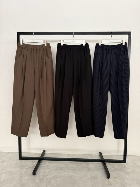 【予約】【1月下旬入荷予定】   オーディナリー 展示会　BO27-806P   2タックテーパードパンツ   SPRING/SUMMER 2027 vol.1