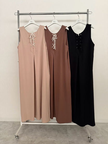 【予約】【1月下旬入荷予定】   オーディナリー 展示会　BO27-827D   2wayレースアップドレス   SPRING/SUMMER 2027 vol.1