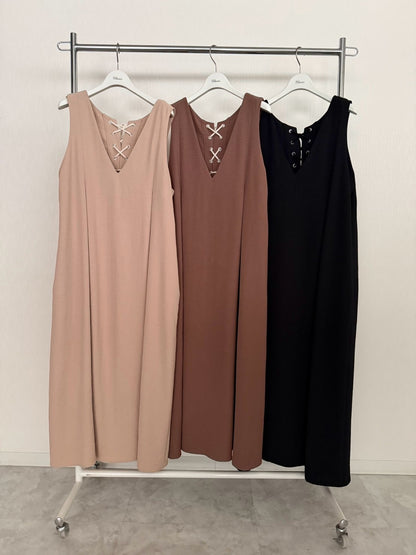 【予約】【1月下旬入荷予定】   オーディナリー 展示会　BO27-827D   2wayレースアップドレス   SPRING/SUMMER 2027 vol.1