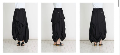 【予約】【2月下旬入荷予定】  1% USU展示会　27S-S-31  T/Rスカート　2027 SPRING　(20261007)