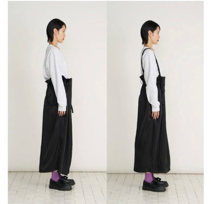 【予約】【3月下旬入荷予定】  1% USU展示会　27S-S-12    ヴィンテージサテンスカート　2027 SPRING　(20261007)