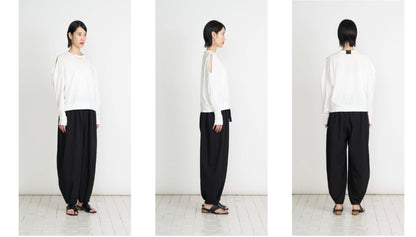 【予約】【3月下旬入荷予定】  1% USU展示会　27S-T-41    ソフト天竺プルオーバー　2027 SPRING　(20261007)