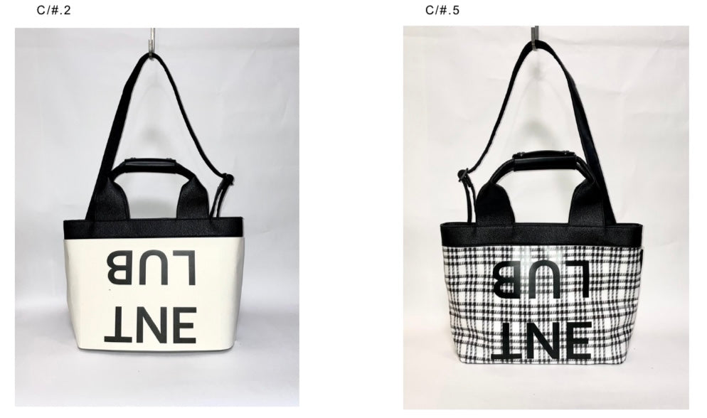 【予約】【3月下旬入荷予定】  1% USU展示会　721-AB-03　ロゴ刺繍トートバック  2027 SPRING　(20261007)