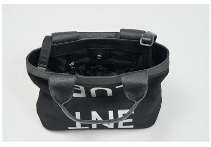 【予約】【3月下旬入荷予定】  1% USU展示会　721-AB-03　ロゴ刺繍トートバック  2027 SPRING　(20261007)