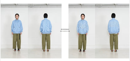 【予約】【1月下旬入荷予定】  1% USU展示会　27S-MJ-22   クラッシュタフタブルゾン  2027 SPRING　(20261007)