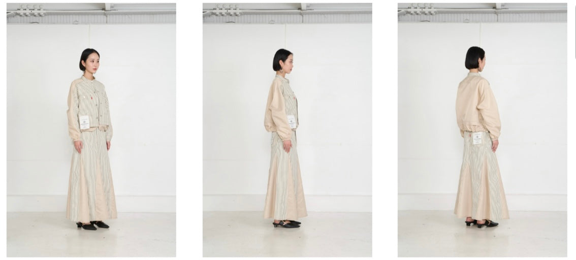 【予約】【2月下旬入荷予定】  1% USU展示会　27S-MJ-19      バックナイロンカバーオールジャケット　  2027 SPRING　(20261007)