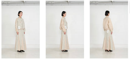 【予約】【2月下旬入荷予定】  1% USU展示会　27S-MJ-19      バックナイロンカバーオールジャケット　  2027 SPRING　(20261007)