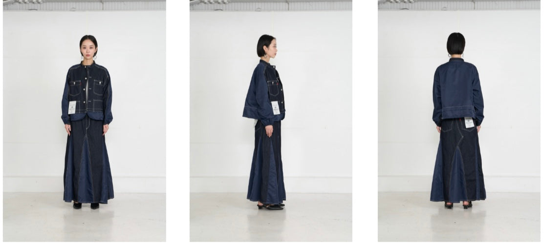 【予約】【2月下旬入荷予定】  1% USU展示会　27S-MJ-19      バックナイロンカバーオールジャケット　  2027 SPRING　(20261007)