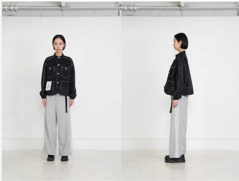 【予約】【2月下旬入荷予定】  1% USU展示会　27S-MJ-19      バックナイロンカバーオールジャケット　  2027 SPRING　(20261007)