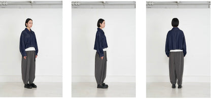 【予約】【2月下旬入荷予定】  1% USU展示会　27S-MJ-17       ソフトワークツイルジャケット　  2027 SPRING　(20261007)