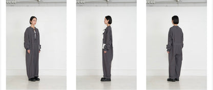 【予約】【2月下旬入荷予定】  1% USU展示会　27S-MO-28       T/Cタイプライターオールインワン　  2027 SPRING　(20261007)