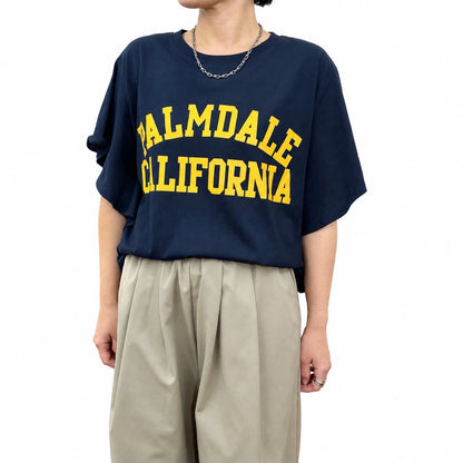 【予約】【4月上旬入荷予定】   siro 展示会　  R713226      フレアースリーブロゴTシャツ     SPRING/SUMMER   (0261015)