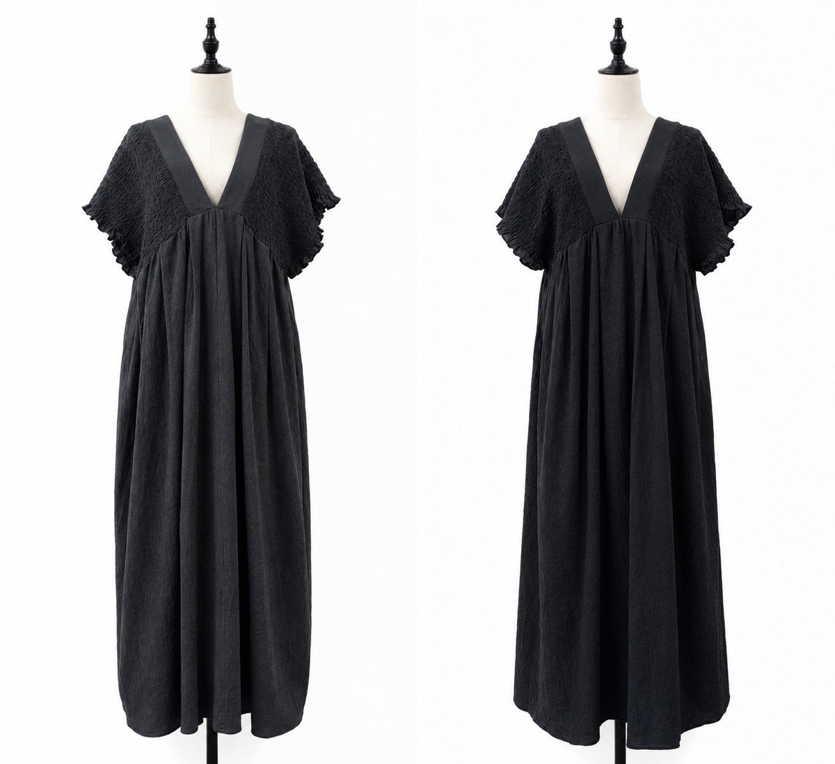 【予約】【3月中旬入荷予定】   siro 展示会　  R713318   楊柳シャーリングワンピース      SPRING/SUMMER   (20261015)