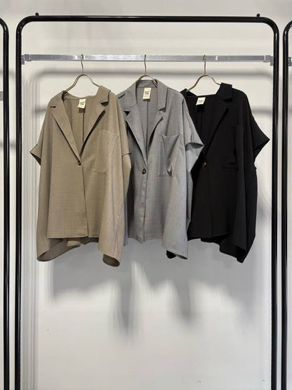 【予約】【1月中旬入荷予定】マルゴーヴィンテージ展示会　MGJK-27001-S   ビッグシルエットジレ　2027/Spring collection　(20261006MG)