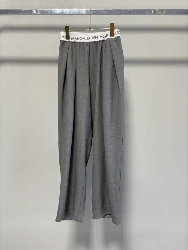 【予約】【1月中旬入荷予定】マルゴーヴィンテージ展示会　MGPT-27003-S   ウエストロゴタックパンツ　2027/Spring collection　(20261006MG)