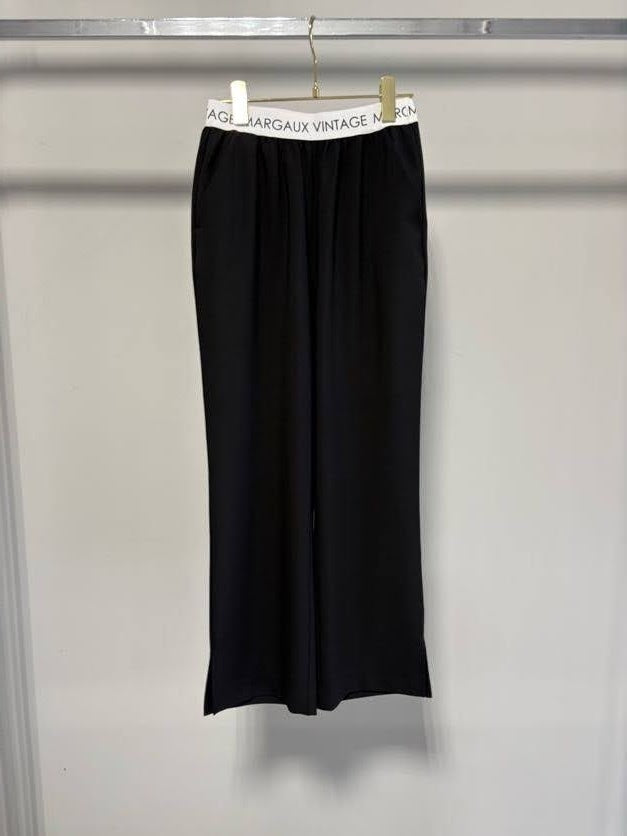 【予約】【1月中旬入荷予定】マルゴーヴィンテージ展示会　MGPT-27002-S   ウエストロゴストレートパンツ　2027/Spring collection　(20261006MG)