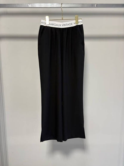 【予約】【1月中旬入荷予定】マルゴーヴィンテージ展示会　MGPT-27002-S   ウエストロゴストレートパンツ　2027/Spring collection　(20261006MG)