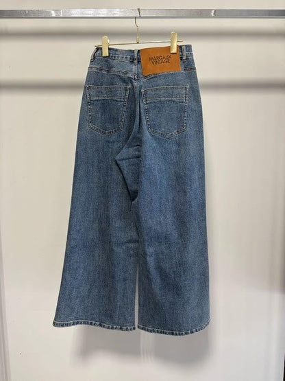 【予約】【1月中旬入荷予定】マルゴーヴィンテージ展示会　MGPT-27015-S   バックルデニムパンツ　2027/Spring collection　(20261006MG)