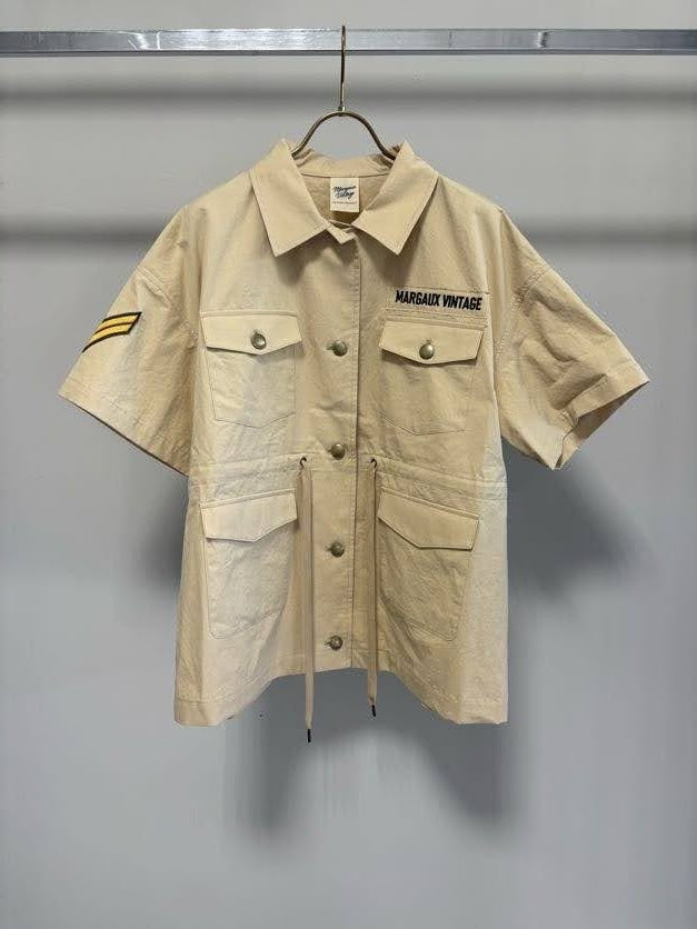 【予約】【2月下旬入荷予定】マルゴーヴィンテージ展示会　MGJK-27027-S    サファリジャケット　2027/Spring collection　(20261006MG)