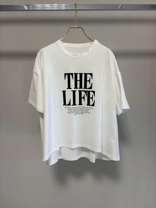【予約】【3月下旬入荷予定】マルゴーヴィンテージ展示会　MGCT-27035-S    THE LIFE Tシャツ　2027/Spring collection　(20261006MG)