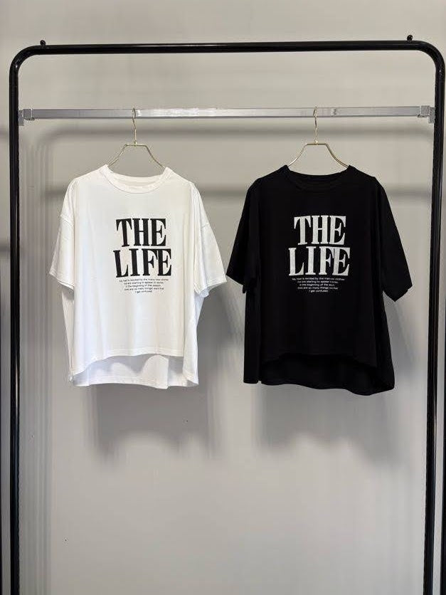 【予約】【3月下旬入荷予定】マルゴーヴィンテージ展示会　MGCT-27035-S    THE LIFE Tシャツ　2027/Spring collection　(20261006MG)
